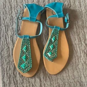 Beautiful beaded Sandals